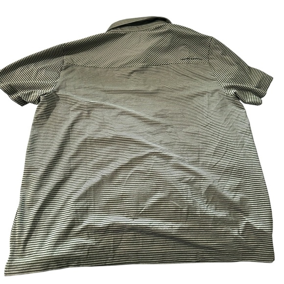 Under Armour Black and Gray Polo Shirt with Classic Design - Picture 2 of 4